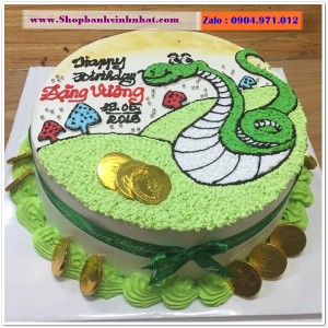 Bánh Sinh Nhật Con Rắn Tuổi Tỵ - R19